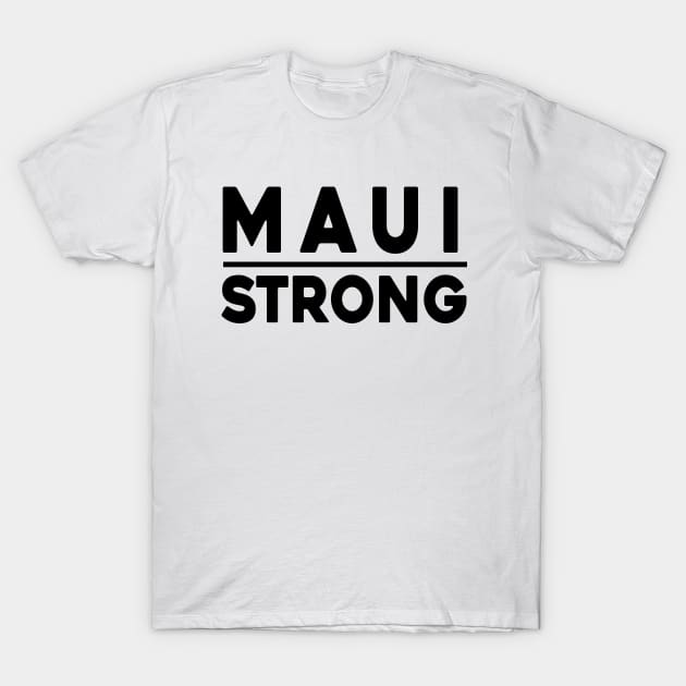 Maui Lahaina Hawaii Banyan Tree Strong T-Shirt by Sunoria
